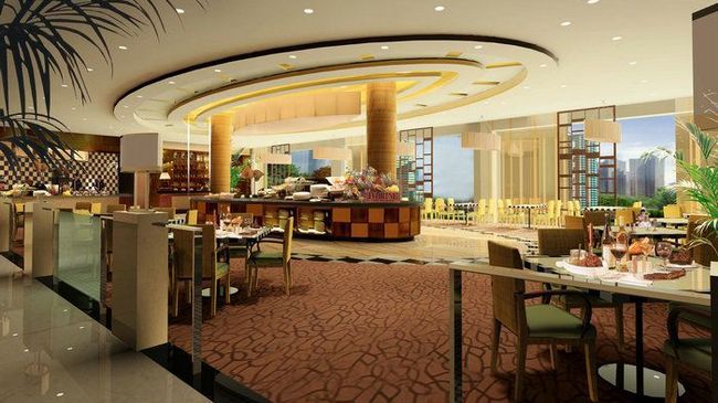 יולין Yongchang International Hotel Luxury מסעדה תמונה